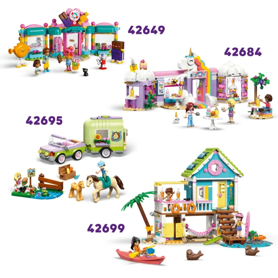 LEGO Friends 42692 Jégkrémes és lufi stand