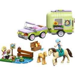 LEGO Friends 42695 Póni és csikó pótkocsi