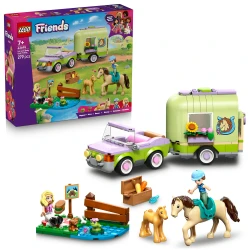 LEGO Friends 42695 Póni és csikó pótkocsi