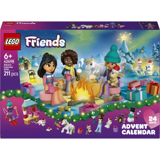 LEGO Friends 42698 Adventi naptár 2026 LEGO Friends 42698 Adventi naptár 2026