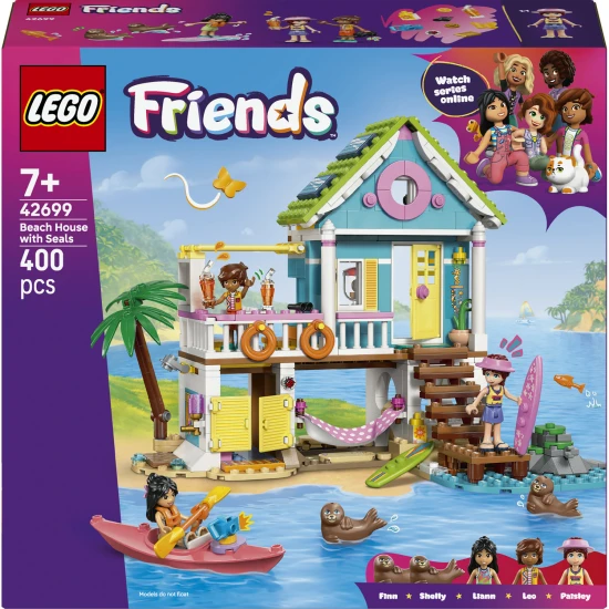 LEGO Friends 42699 Fóka tengerparti ház