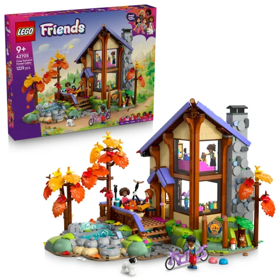 LEGO Friends 42705 Hangulatos őszi erdei kunyhó LEGO Friends 42705 Hangulatos őszi erdei kunyhó