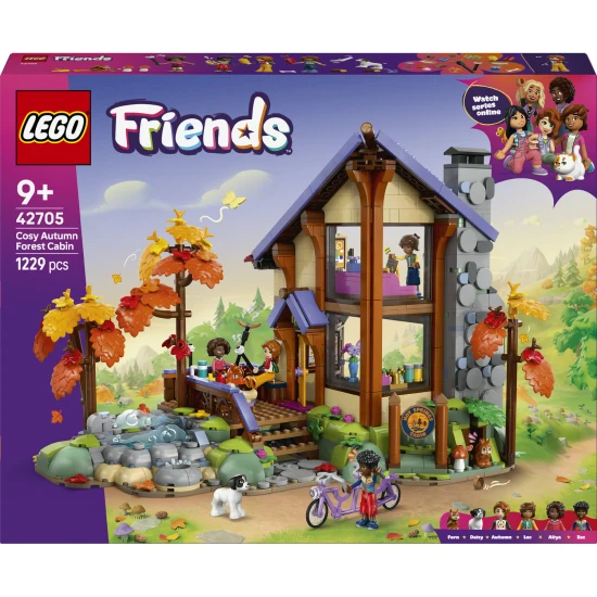 LEGO Friends 42705 Hangulatos őszi erdei kunyhó LEGO Friends 42705 Hangulatos őszi erdei kunyhó