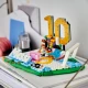 LEGO Editions 43011 Lionel Messi Focis csillagpillanatok minifigurával és argentin alappal