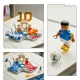 LEGO Editions 43013 Kylian Mbappé minifigurával és francia alappal