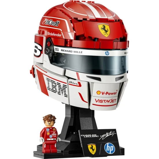 LEGO Editions 43014 Charles Leclerc Scuderia Ferrari HP sisakja
