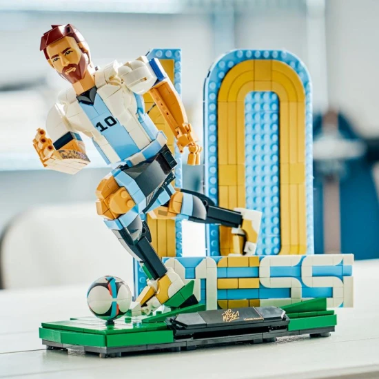 LEGO Editions 43015 Lionel Messi Futballlegenda gyűjthető figura