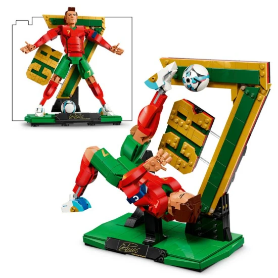 LEGO Editions 43016 Cristiano Ronaldo Futballlegenda gyűjthető figura