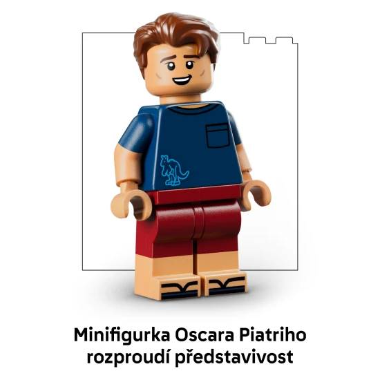 LEGO® Editions 43017 Oscar Piastri sisakja a McLaren Mastercard F1® csapatból LEGO® Editions 43017 Oscar Piastri sisakja a McLaren Mastercard F1® csapatból