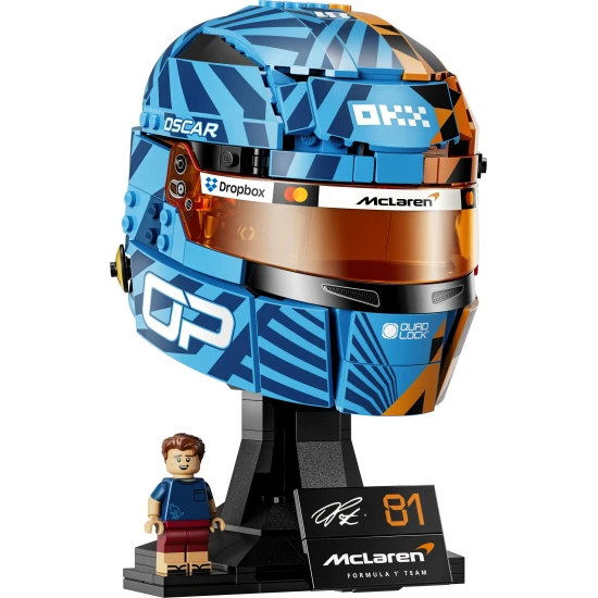 LEGO® Editions 43017 Oscar Piastri sisakja a McLaren Mastercard F1® csapatból LEGO® Editions 43017 Oscar Piastri sisakja a McLaren Mastercard F1® csapatból