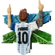 LEGO Editions 43018 Lionel Messi – A győzelem pillanata LEGO Editions 43018 Lionel Messi – A győzelem pillanata