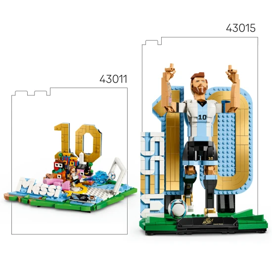 LEGO Editions 43018 Lionel Messi – A győzelem pillanata LEGO Editions 43018 Lionel Messi – A győzelem pillanata