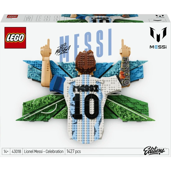 LEGO Editions 43018 Lionel Messi – A győzelem pillanata LEGO Editions 43018 Lionel Messi – A győzelem pillanata