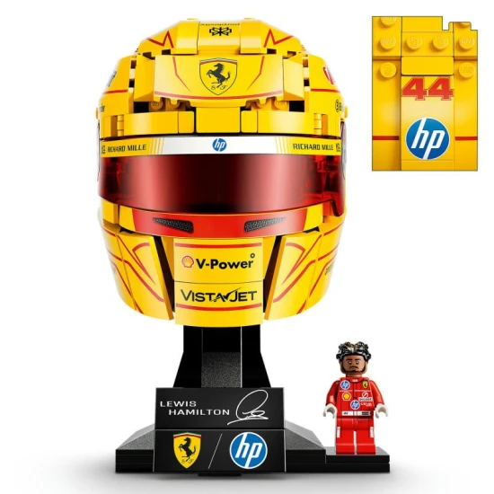 LEGO Editions 43022 Lewis Hamilton Scuderia Ferrari HP sisakja