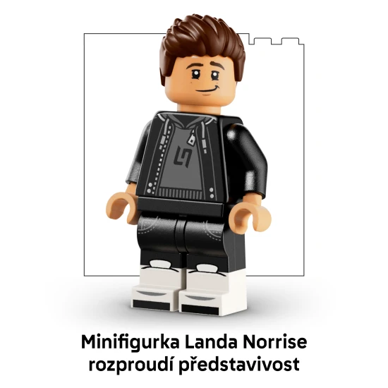 LEGO Editions 43023 Lando Norris McLaren Mastercard F1® sisak LEGO Editions 43023 Lando Norris McLaren Mastercard F1® sisak