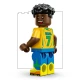 LEGO Editions 43027 Vini Jr. minifigurával és brazil alappal