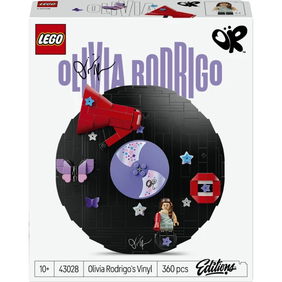 LEGO Editions 43028 Olivia Rodrigo hanglemez LEGO Editions 43028 Olivia Rodrigo hanglemez