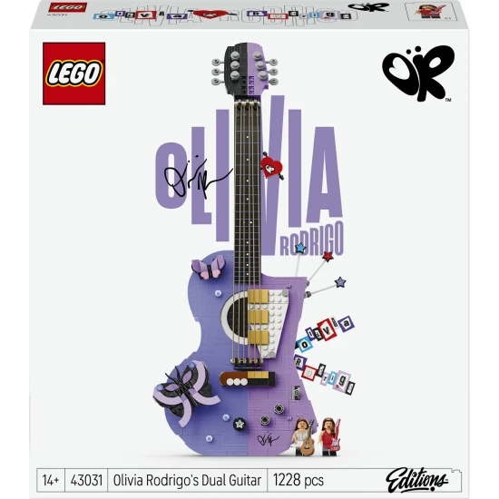 LEGO Editions 43031 Olivia Rodrigo dupla gitárja LEGO Editions 43031 Olivia Rodrigo dupla gitárja