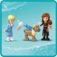 LEGO Ice Kingdom: Elza és a kastély építőkészlet Elza és Anna minifigurákkal, Bruni és a rénszarvas háziállatokkal, konyhával, kandallóval, hintával, csúszdával, tábortűzzel és jégkenuval. 