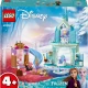 LEGO Ice Kingdom: Elza és a kastély építőkészlet Elza és Anna minifigurákkal, Bruni és a rénszarvas háziállatokkal, konyhával, kandallóval, hintával, csúszdával, tábortűzzel és jégkenuval. 