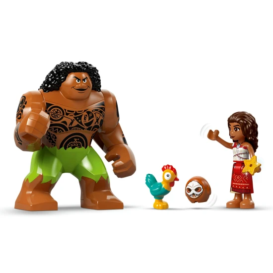 LEGO Disney 43258 Kakamora hajó – építőkészlet 7 éves vagy annál idősebb gyermekek számára lego disney 43258 hajó kakamoras építőkészlet valor vaiana 2
