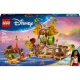 LEGO Disney 43258 Kakamora hajó – építőkészlet 7 éves vagy annál idősebb gyermekek számára lego disney 43258 hajó kakamoras építőkészlet valor vaiana 2