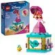 LEGO® Disney Rotating Ariel - gyönyörű építőkészlet forgó állvánnyal, Ariel és Fluttershy figurákkal és tárolóhellyel egy „gyémánt” ruhában