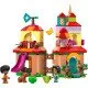 A LEGO® Disney Encanto építőkészlet – Madrigal háza Mirabel, Antonio karakterekkel és egy kapibarával a gyerekek végtelen szórakozásáért.
