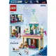LEGO® Disney Frozen építőkészlet - varázslatos kastély karakterekkel és szánkóval a kreatív gyermekek szórakoztatásához.