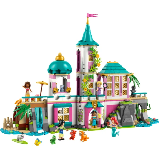 lego disney 43267 hercegnok kastelya hazikedvencek