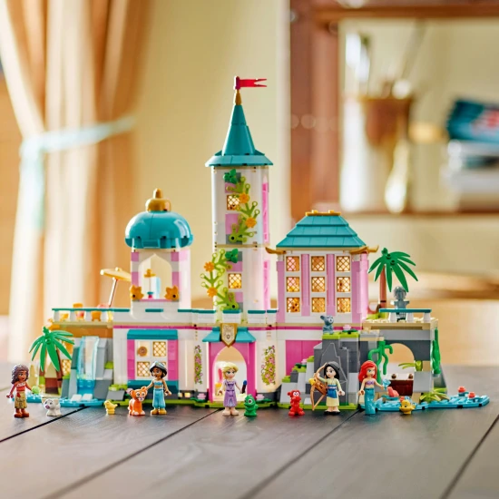 lego disney 43267 hercegnok kastelya hazikedvencek