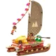 LEGO® Disney Vaiana - Kenu építőkészlet vitorlával és 3 figurával a kreativitáshoz és a tengeri kalandhoz