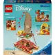 LEGO® Disney Vaiana - Kenu építőkészlet vitorlával és 3 figurával a kreativitáshoz és a tengeri kalandhoz