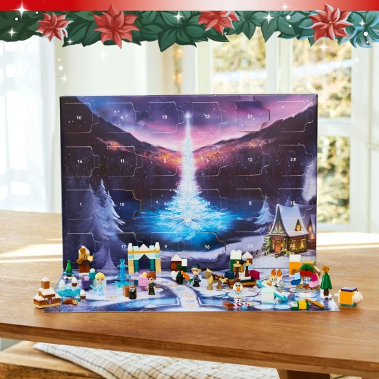 LEGO Disney 43273 Adventi naptár Disney 2025 – játékkészlet 5 éves kortól lego disney 43273 adventi naptar 2025 jegvarazs