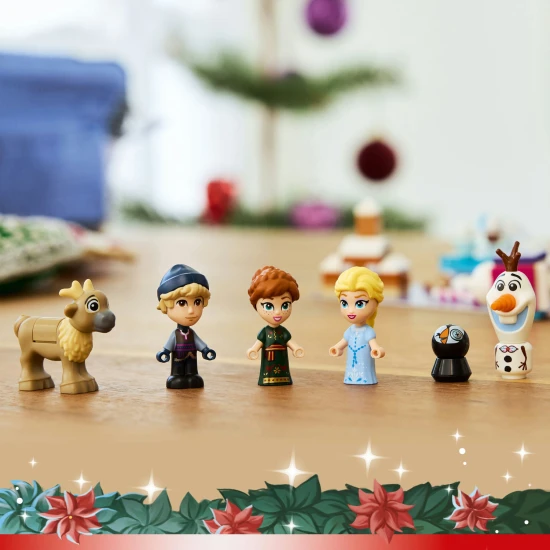 LEGO Disney 43273 Adventi naptár Disney 2025 – játékkészlet 5 éves kortól lego disney 43273 adventi naptar 2025 jegvarazs