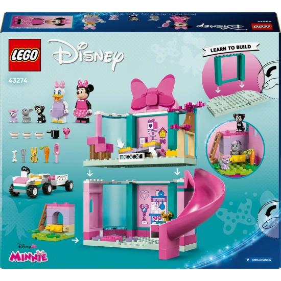 lego disney 43274 minnie hotel haziallatok