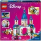 LEGO® Disney Hamupipőke kastélya és hintója – varázslatos építőkészlet karakterekkel és állatokkal a gyermekek kreatív játékához.