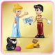 LEGO® Disney Hamupipőke kastélya és hintója – varázslatos építőkészlet karakterekkel és állatokkal a gyermekek kreatív játékához.