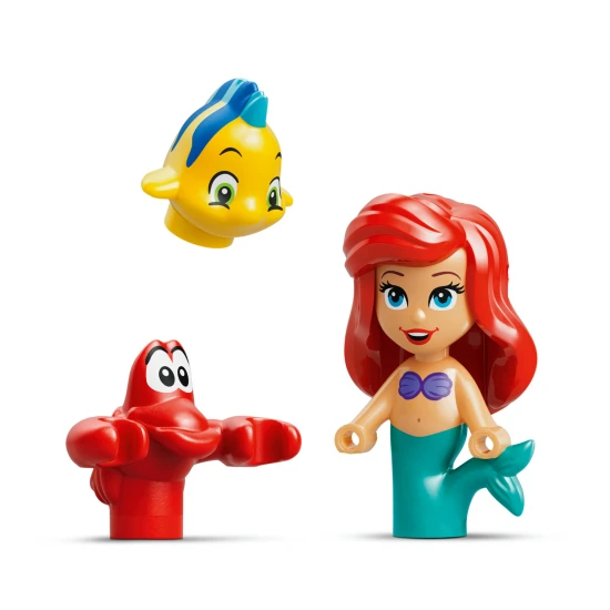 LEGO Disney 43285 Ariel és varázslatos miniatűr palotája