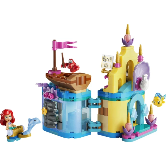 LEGO Disney 43285 Ariel és varázslatos miniatűr palotája