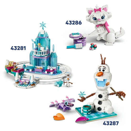 LEGO Disney 43285 Ariel és varázslatos miniatűr palotája