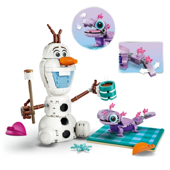 LEGO Disney 43287 Olaf és Bruni szórakoztató piknikje