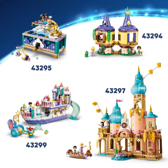 LEGO Disney 43289 A Szépség és a Szörnyeteg: Elvarázsolt kastély LEGO Disney 43289 A Szépség és a Szörnyeteg: Elvarázsolt kastély
