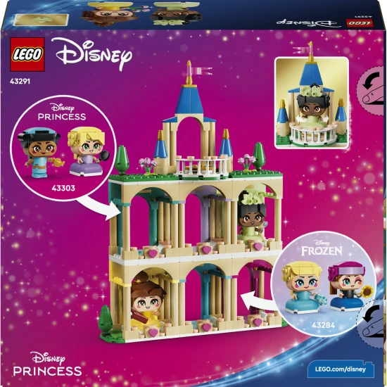 LEGO Disney 43291 Mini Belle és Tiana kastéllyal