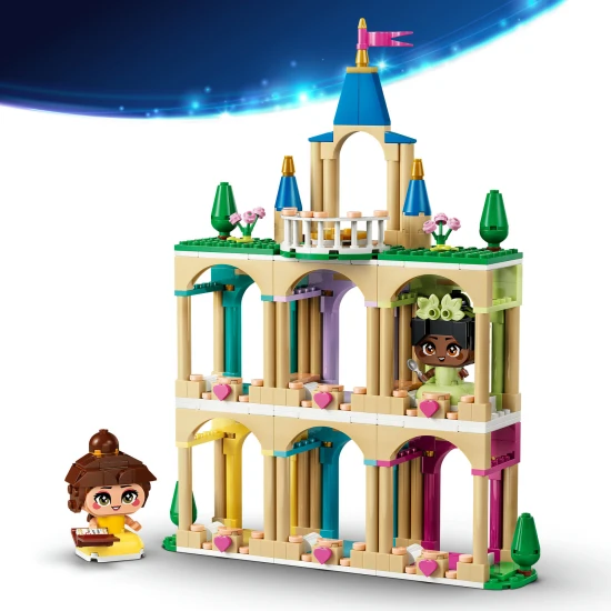 LEGO Disney 43291 Mini Belle és Tiana kastéllyal