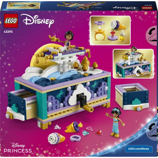 LEGO Disney 43295 Jázmin hercegnő ékszerdoboza