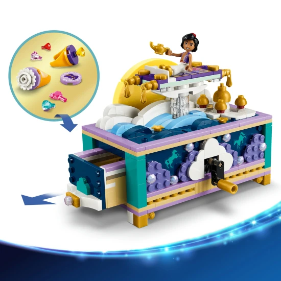 LEGO Disney 43295 Jázmin hercegnő ékszerdoboza
