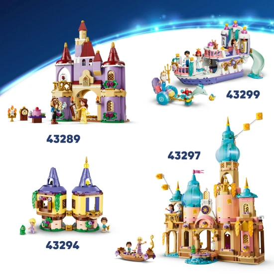 LEGO Disney 43295 Jázmin hercegnő ékszerdoboza
