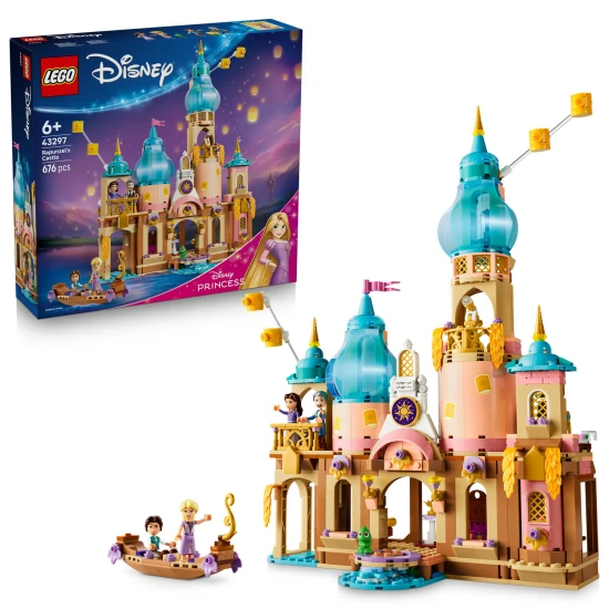 LEGO Disney 43297 Aranyhaj hercegnő kastélya
