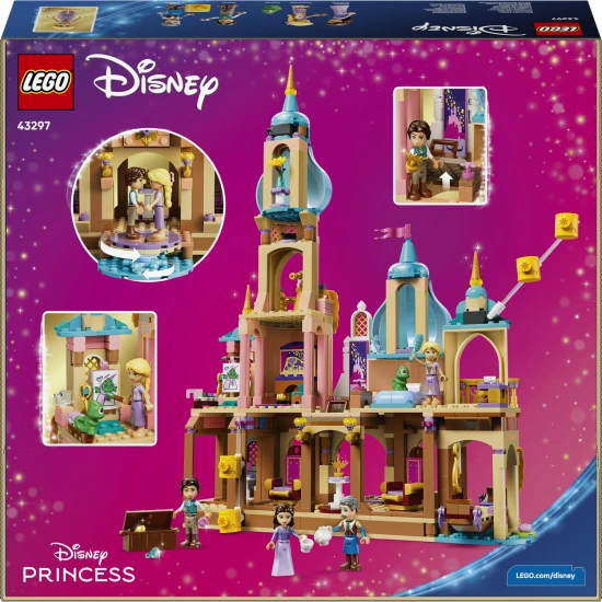 LEGO Disney 43297 Aranyhaj hercegnő kastélya